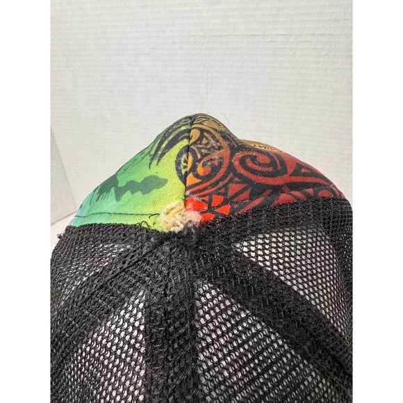 Hawaii Islands Trucker Hat Souvenir Black‎ Mesh Snapback Cap - Picture 5 of 11